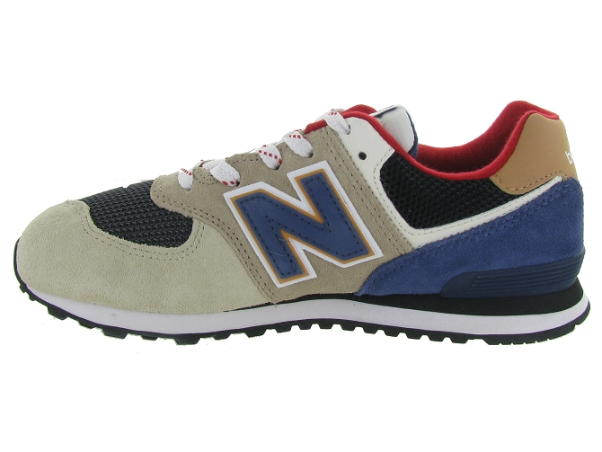 baskets et sneakers -  - junior garcon - Toile Jean - Beige - New balance7221301_4