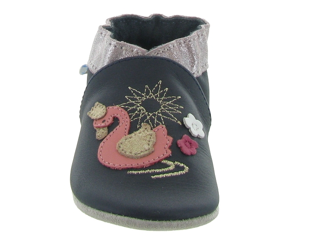 chaussons et pantoufles - Semelle souple - bebe fille -  - Bleu - Robeez7230301_4