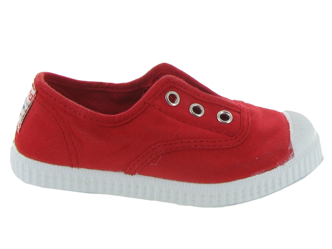 baskets et sneakers -  - mixte fille gars - Toile Jean - Rouge - Cienta7236303_2