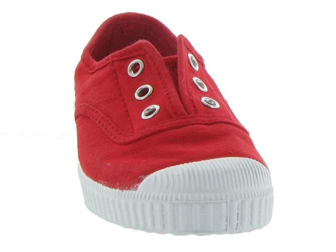 baskets et sneakers -  - mixte fille gars - Toile Jean - Rouge - Cienta7236303_3