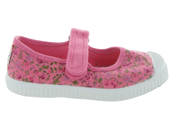 baskets et sneakers -  - mixte fille gars - Toile Jean - Rose - Cienta7236501_2