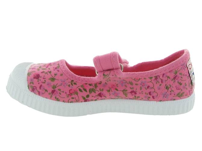 baskets et sneakers -  - mixte b j - Toile Jean - Rose - Cienta7236501_4