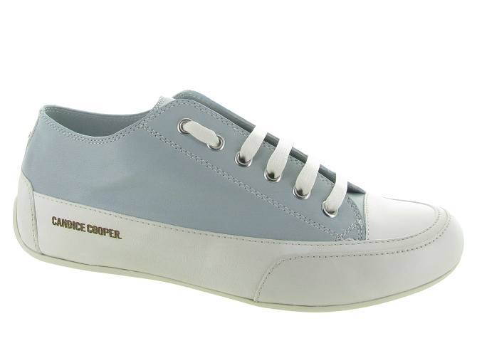 chaussures a lacets - Lacets détente - femme - Cuir - Bleu - Candice cooper