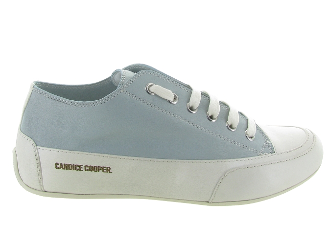 chaussures a lacets - Lacets détente - femme - Cuir - Bleu - Candice cooper7242805_2