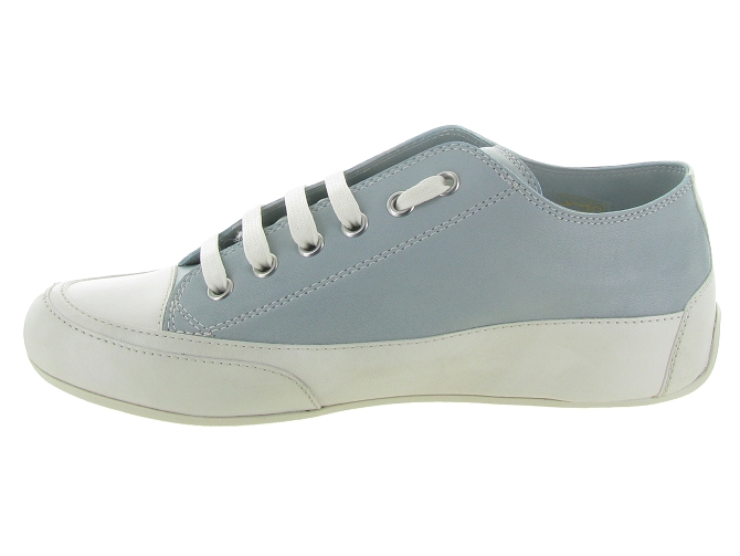 chaussures a lacets - Lacets détente - femme - Cuir - Bleu - Candice cooper7242805_4