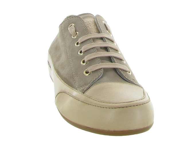 chaussures a lacets - Lacets détente - femme - Cuir - Gris - Candice cooper7242808_3