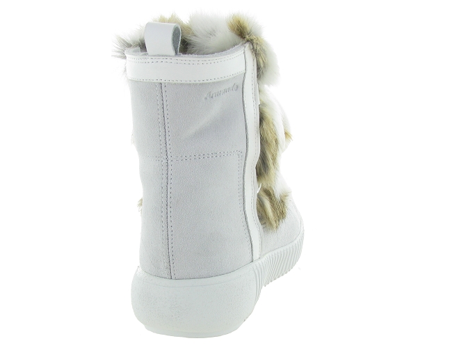 apres ski bottes fourrees - Botte fourrée - femme - Fourrure - Argent - Oscar7271501_5