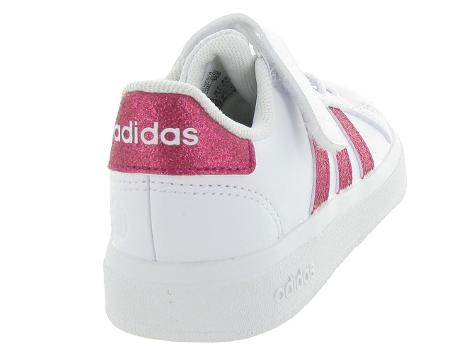 Adidas baskets et sneakers grand court 2.0 rose7273201_5