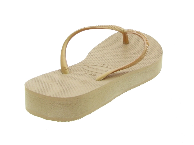 sandales et nu pieds - Entre doigt & Tong - femme - Synthétique - Or - Havaianas7294101_5