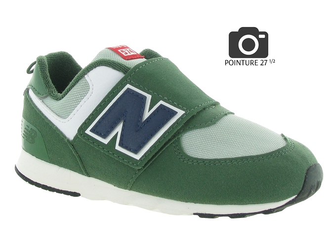 baskets et sneakers -  - junior garcon - Toile  - Vert - New balance