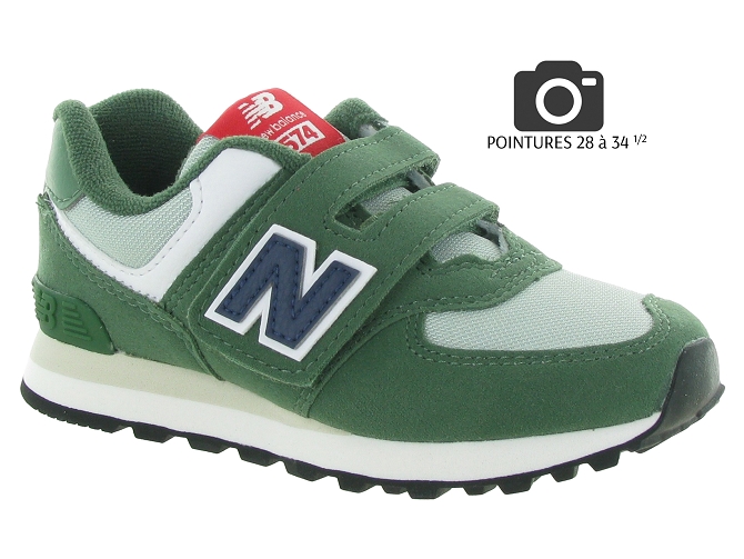 baskets et sneakers -  - junior garcon - Toile  - Vert - New balance7298301_2