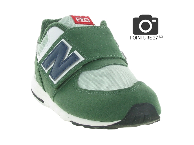 baskets et sneakers -  - junior garcon - Toile Jean - Vert - New balance7298301_3