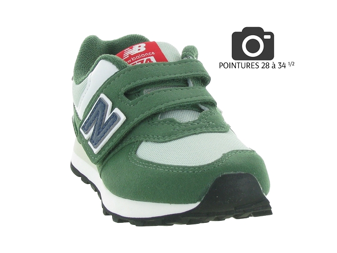 baskets et sneakers -  - junior garcon - Toile Jean - Vert - New balance7298301_4