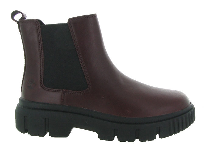 bottines et boots - Chelsea - femme - Cuir - Rouge - Timberland7302201_2