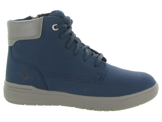 chaussures a lacets -  - junior garcon - Nubuck - Bleu - Timberland7313501_2