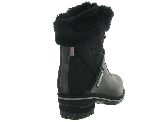 apres ski bottes fourrees - Chaussure neige - femme - Cuir - Gris - Rossignol7315901_5