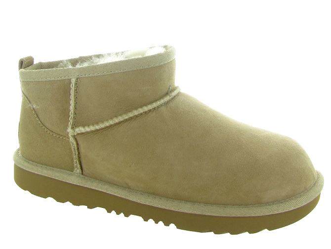 apres ski bottes fourrees -  - junior fille - Nubuck - Beige - Ugg australia