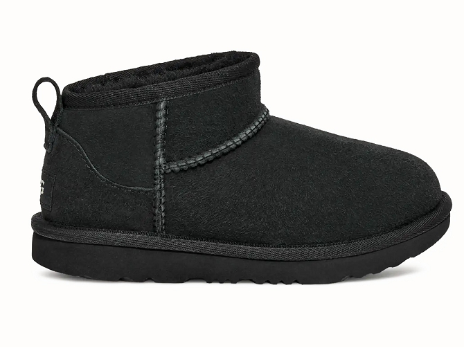 apres ski bottes fourrees -  - junior fille - Nubuck - Noir - Ugg australia7317503_2