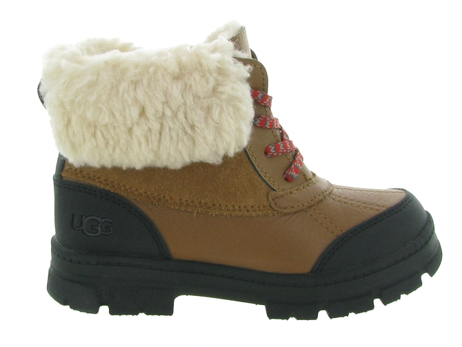 apres ski bottes fourrees -  - mixte b j - Cuir - Marron - Ugg australia7317601_2