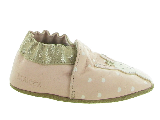 chaussons et pantoufles - Semelle souple - bebe fille -  - Rose - Robeez7318601_2