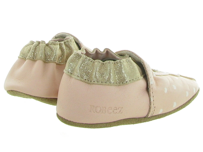 chaussons et pantoufles - Semelle souple - bebe fille -  - Rose - Robeez7318601_5