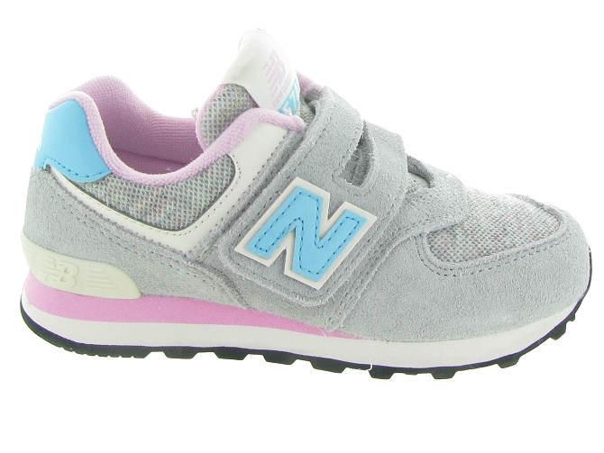 baskets et sneakers -  - junior garcon - Toile Jean - Gris - New balance7327101_2