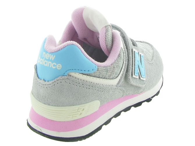 baskets et sneakers -  - junior garcon - Toile Jean - Gris - New balance7327101_5