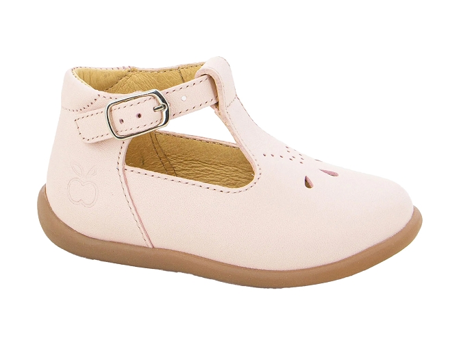 chaussures bebe du 18 au 27 -  - bebe fille - Cuir - Rose - Pom d api