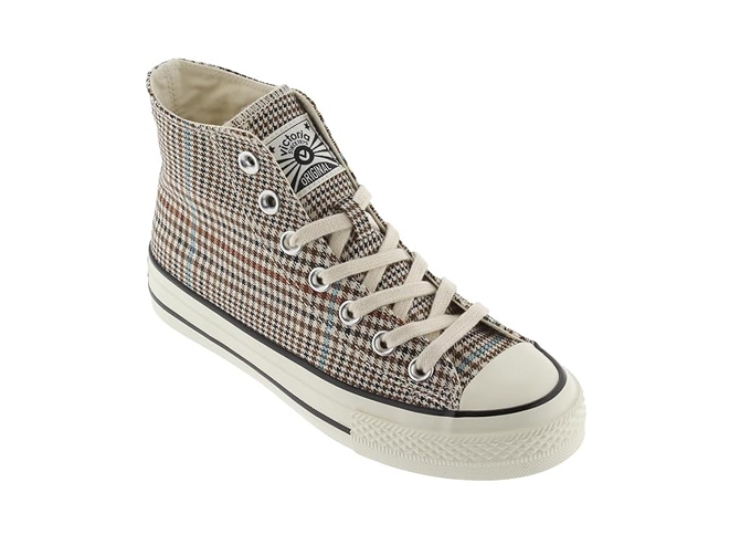 baskets et sneakers - Tendance - femme - Toile Jean - Beige - Victoria7330301_3