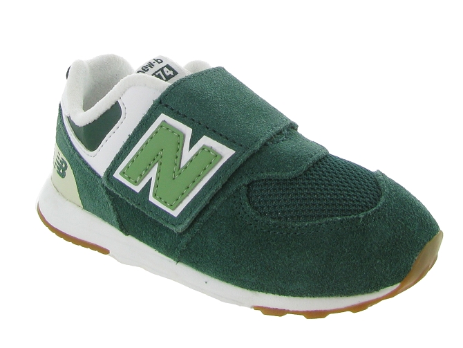 chaussures bebe du 18 au 27 -  - bebe garcon - Nubuck - Vert - New balance