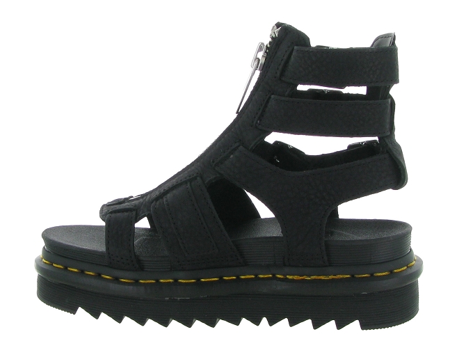 sandales et nu pieds - Casual - femme - Cuir - Noir - Doc martens7337701_4