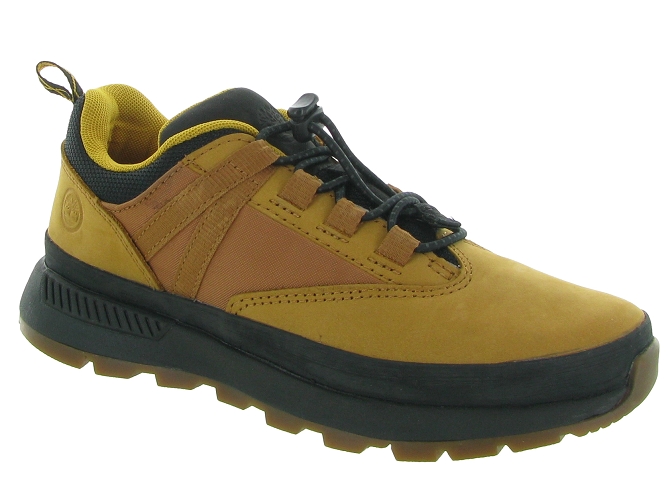 baskets et sneakers -  - junior garcon - Nubuck - Jaune - Timberland