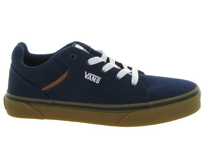 baskets et sneakers -  - junior garcon - Toile Jean - Bleu - Vans7346401_2