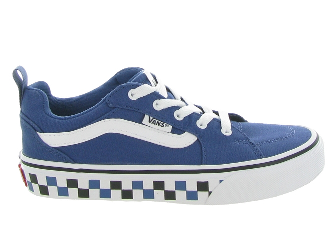 baskets et sneakers -  - junior garcon - Toile Jean - Bleu - Vans7346701_2