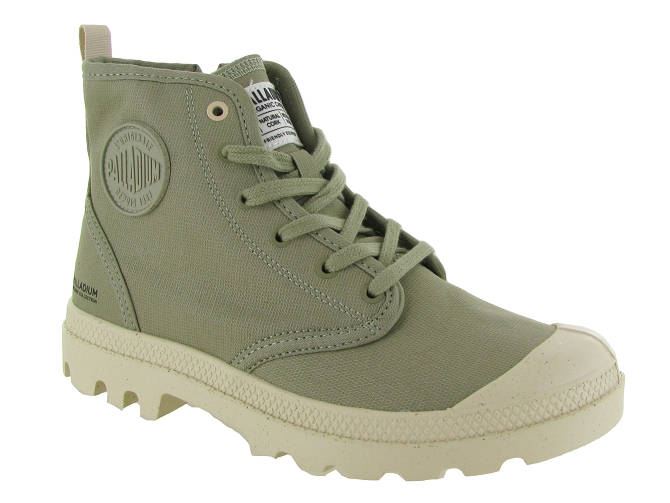 Palladium baskets et sneakers pampa hi zip organic kaki