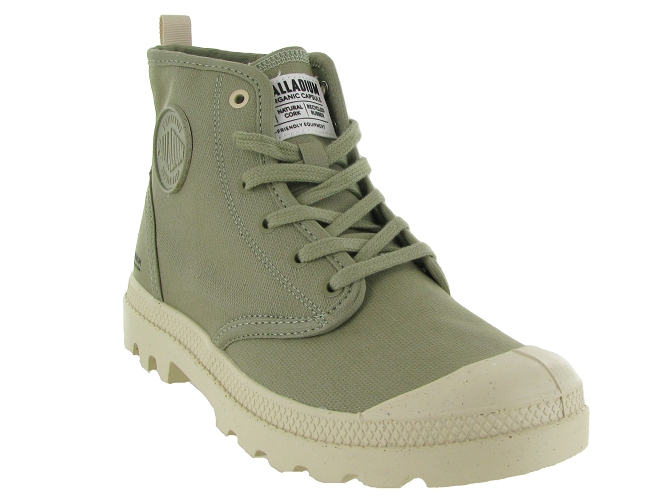 Palladium baskets et sneakers pampa hi zip organic kaki7347201_3