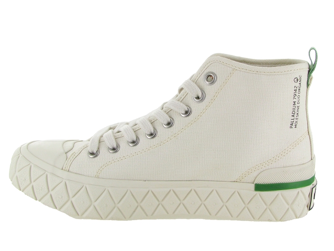 baskets et sneakers - Tendance - femme - Toile  - Blanc - Palladium7347301_4