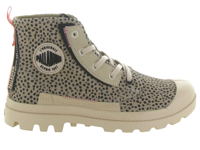 baskets et sneakers - Montante - femme - Toile  - Léopard - Palladium7347404_2