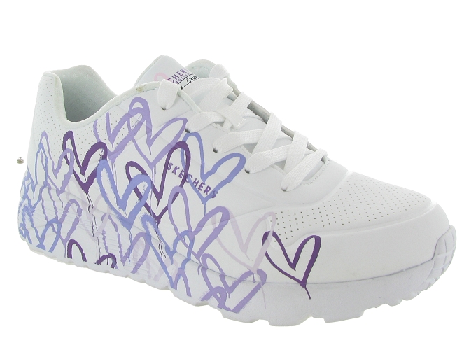 baskets et sneakers -  - junior fille - Synthétique - Blanc - Skechers footwear