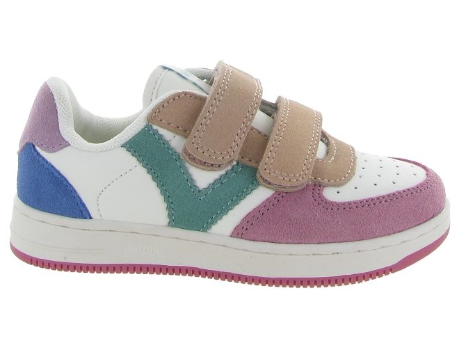 baskets et sneakers -  - junior fille - Synthétique - Blanc - Victoria7349701_2