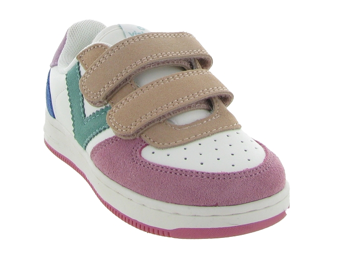 baskets et sneakers -  - junior fille - Synthétique - Blanc - Victoria7349701_3