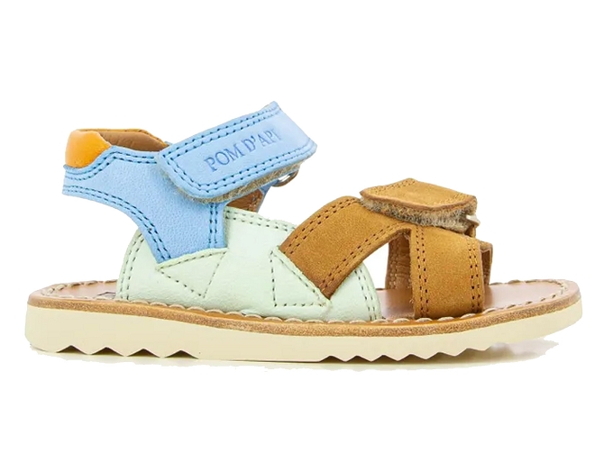 sandales et nu pieds -  - junior garcon -  - Camel - Pom d api7352902_2