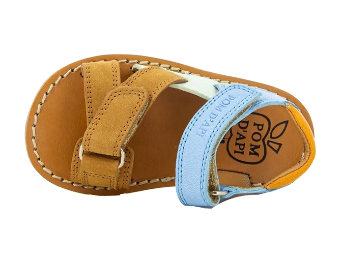 sandales et nu pieds -  - junior garcon -  - Camel - Pom d api7352902_4