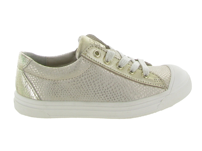 chaussures a lacets -  - junior fille - Cuir - Beige - Gbb7357801_2