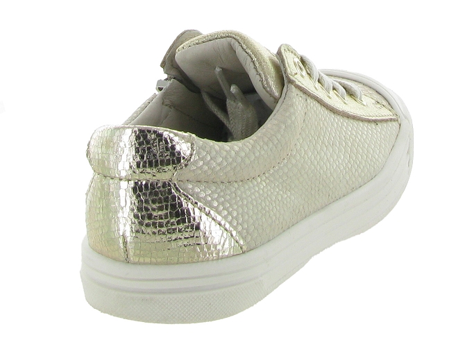 chaussures a lacets -  - junior fille - Cuir - Beige - Gbb7357801_5