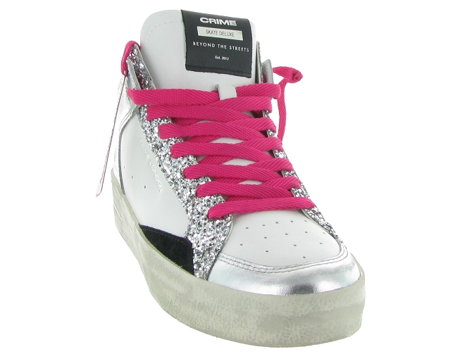 baskets et sneakers - Montante - femme - Cuir - Glitter - Paillettes - Crime london7359501_3