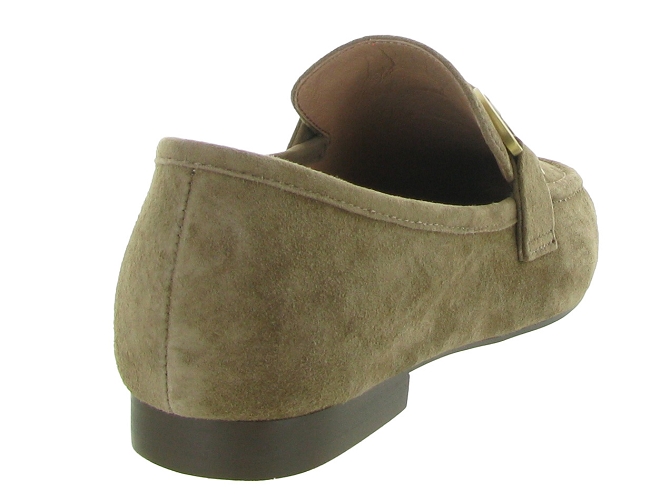 mocassins - Elégant - femme - Cuir - Beige - Bibi lou7359801_5