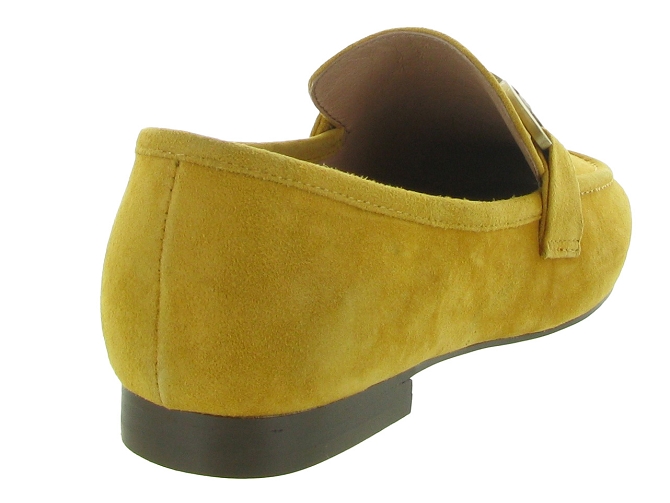 mocassins - Elégant - femme - Cuir - Jaune - Bibi lou7359804_5