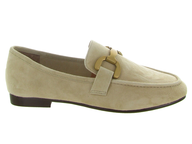 mocassins - Elégant - femme - Cuir - Beige - Bibi lou7359805_2