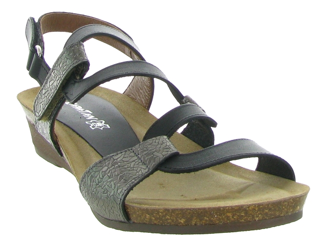 sandales et nu pieds - Casual - femme - Cuir - Argent - Xapatan7360001_3